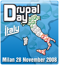 Drupal Day 2008 logo Drupal Day 2008 logo